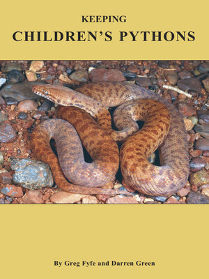 cover image of Keeping Children's Pythons